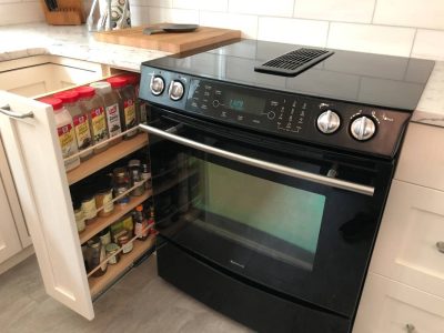 Kitchen Stove Installation