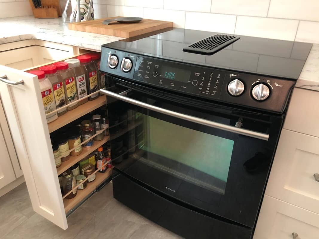 Kitchen Stove Installation